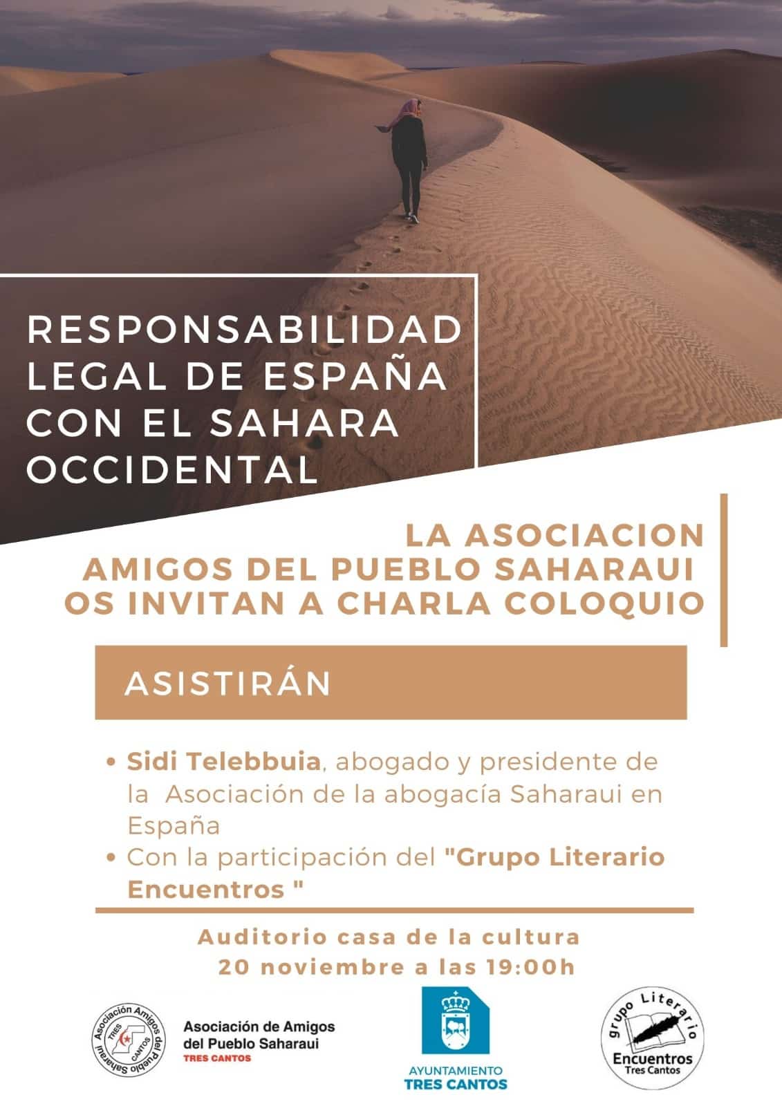 Charla coloquio Responsabilidad Legal España con el Sahara Occidental